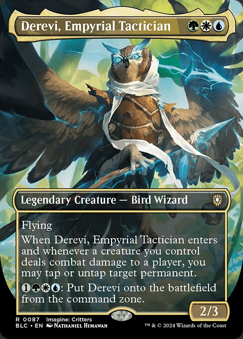 Derevi, Empyrial Tactician — art by Nathaniel Himawan