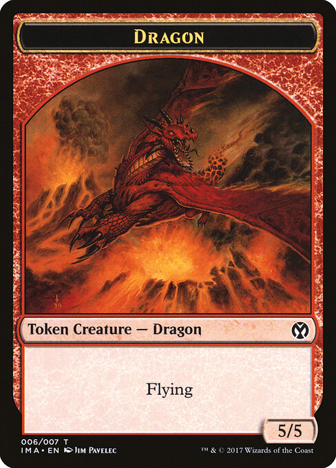 Dragon — art by Jim Pavelec