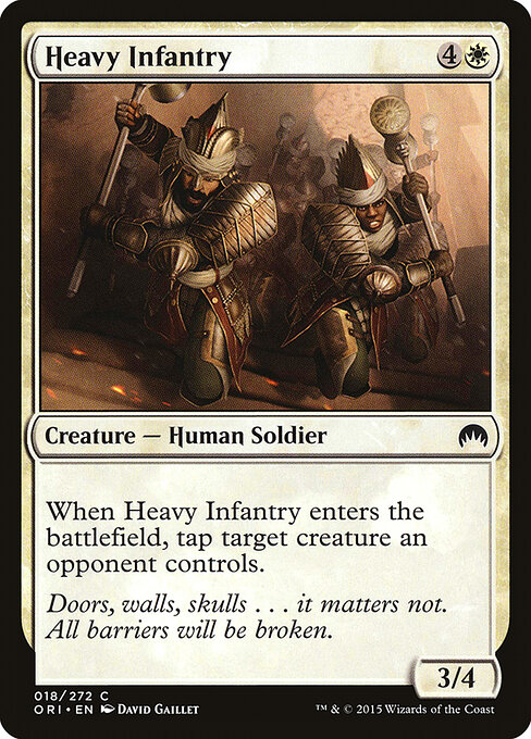 Heavy Infantry — art by David Gaillet