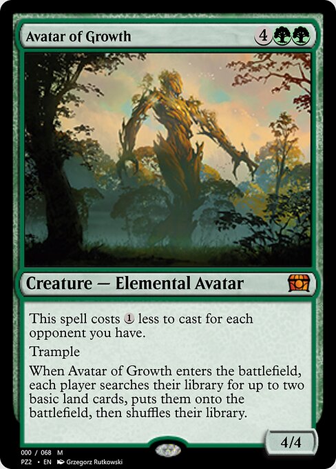 Avatar of Growth — art by Grzegorz Rutkowski