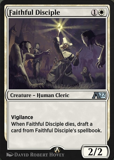 Faithful Disciple — art by David Robert Hovey