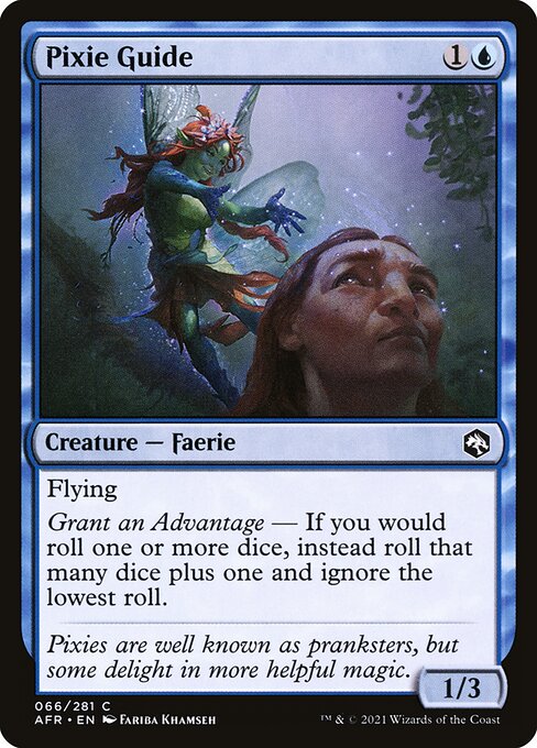 Pixie Guide — art by Fariba Khamseh