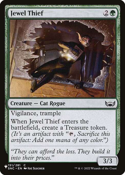 Jewel Thief — art by Joe Slucher