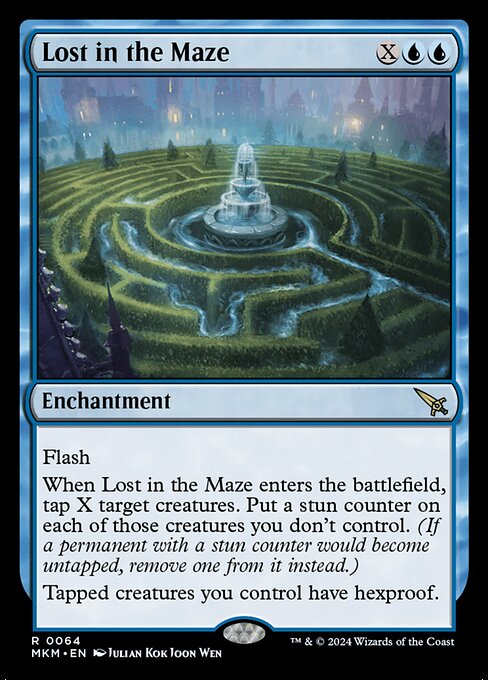 Lost in the Maze — art by Julian Kok Joon Wen