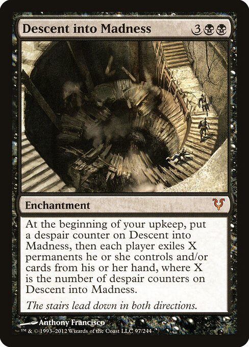 Descent into Madness — art by Anthony Francisco