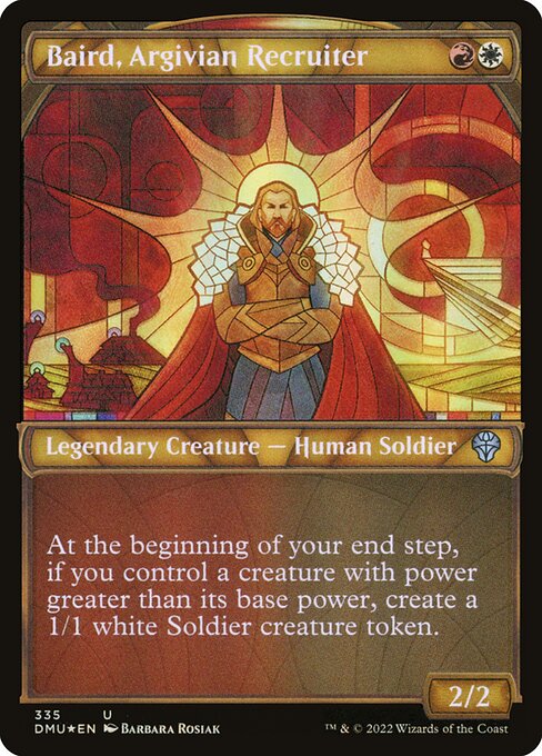Baird, Argivian Recruiter — art by Barbara Rosiak
