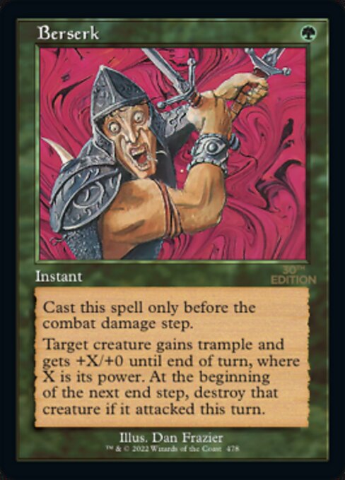 Berserk — art by Dan Frazier