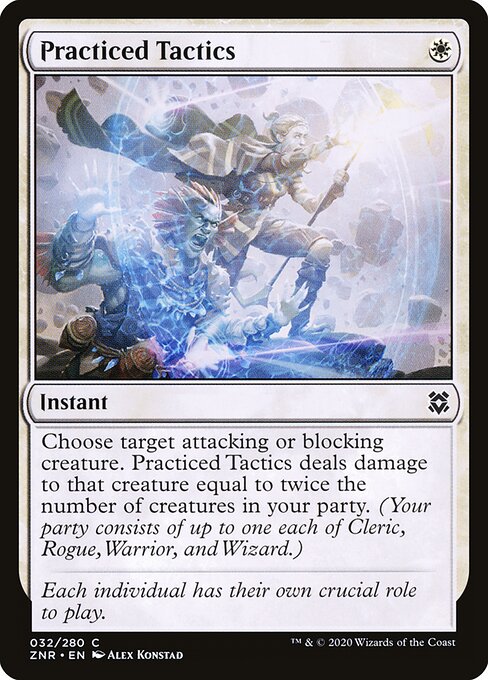 Practiced Tactics — art by Alex Konstad