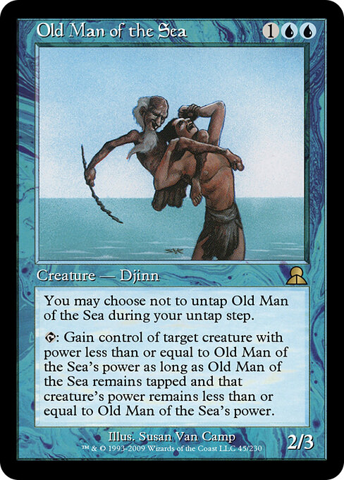Old Man of the Sea — art by Susan Van Camp