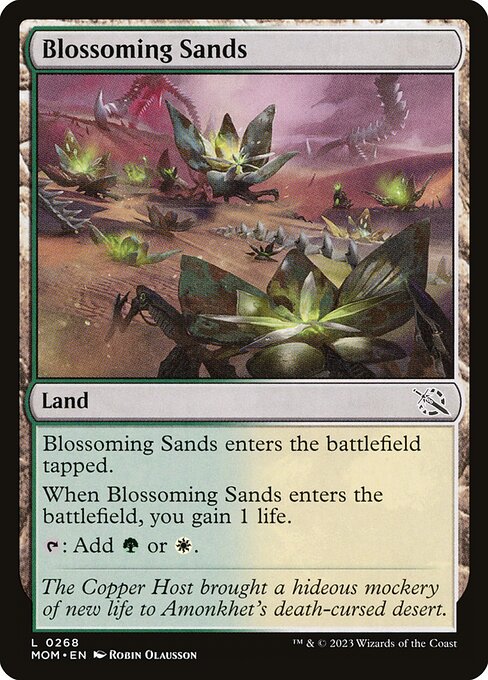 Blossoming Sands — art by Robin Olausson