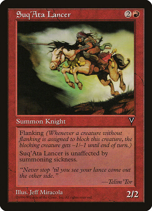 Suq'Ata Lancer — art by Jeff Miracola