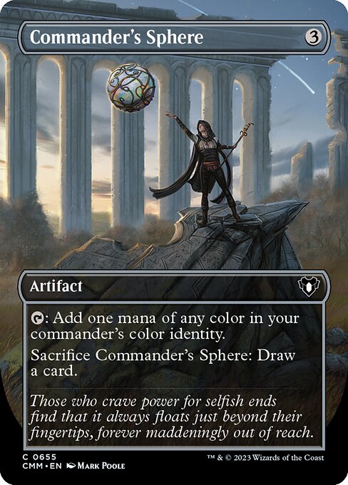 Commander's Sphere — art by Mark Poole