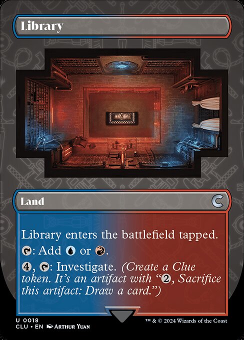 Library — art by Arthur Yuan