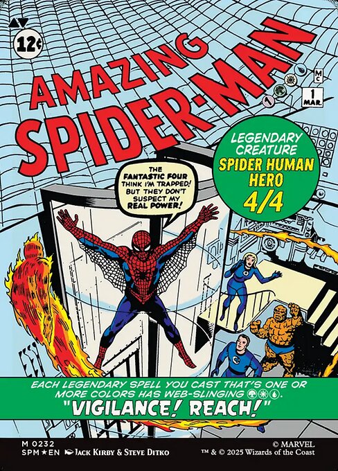 Peter Parker // Amazing Spider-Man — art by Steve Ditko