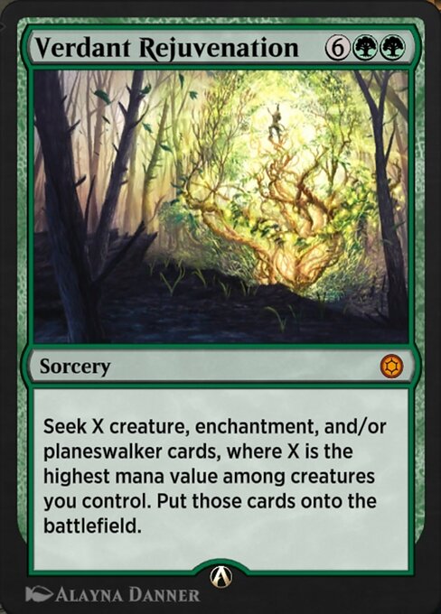 Verdant Rejuvenation — art by Alayna Danner