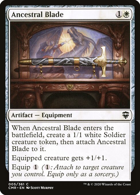 Ancestral Blade — art by Scott Murphy