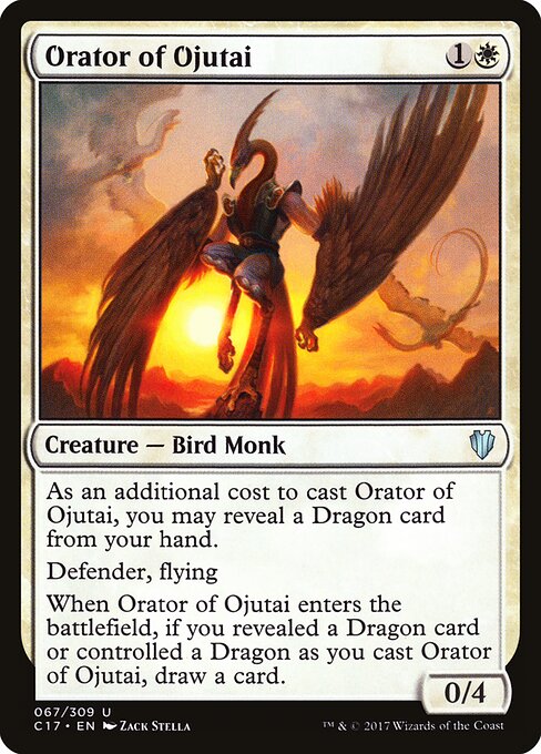 Orator of Ojutai — art by Zack Stella
