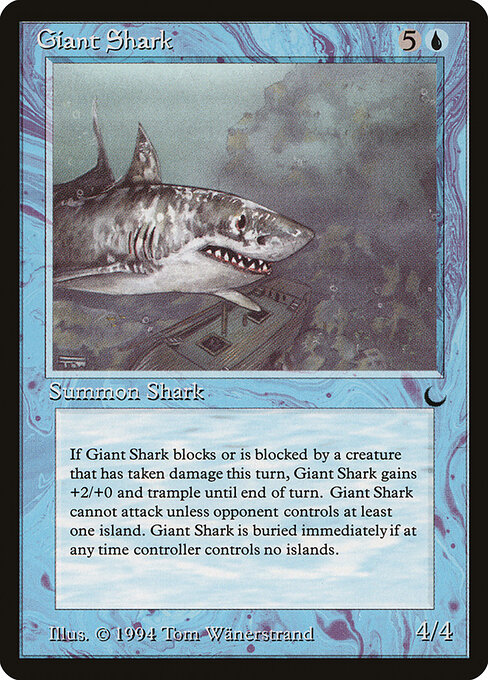 Giant Shark — art by Tom Wänerstrand