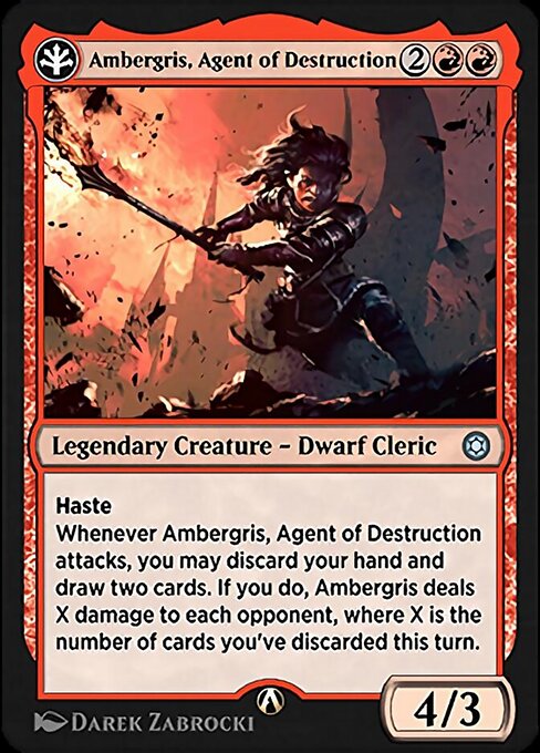 Ambergris, Agent of Destruction — art by Darek Zabrocki