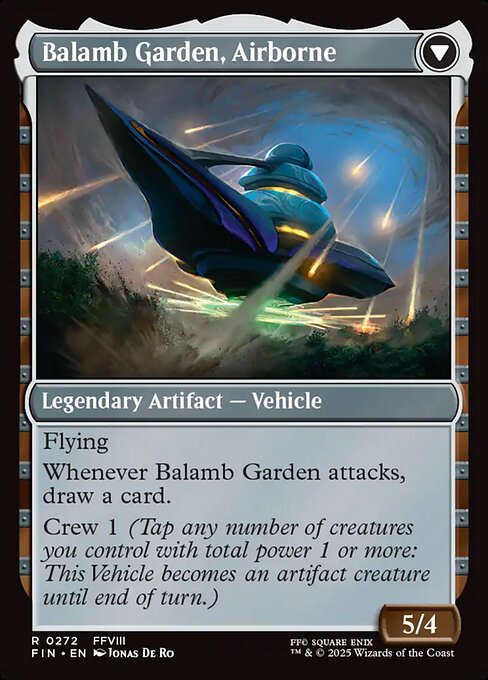Balamb Garden, SeeD Academy // Balamb Garden, Airborne — art by Jonas De Ro