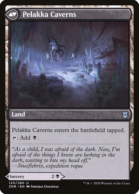 Pelakka Predation // Pelakka Caverns — art by Jokubas Uogintas