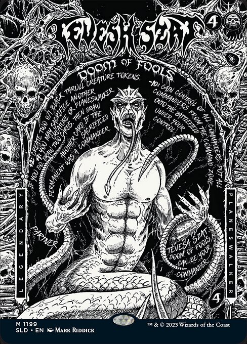 Tevesh Szat, Doom of Fools — art by Mark Riddick