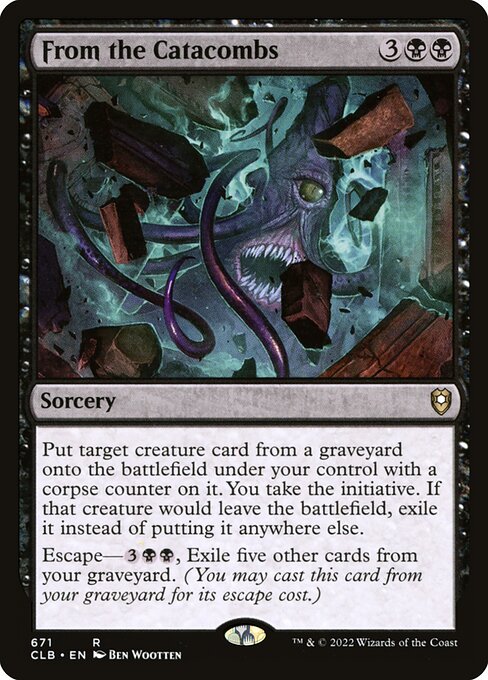 From the Catacombs — art by Ben Wootten