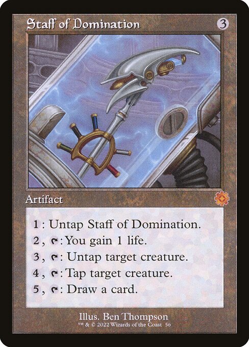 Staff of Domination — art by Ben Thompson