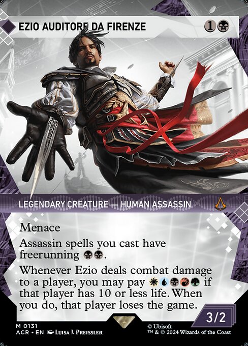 Ezio Auditore da Firenze — art by Luisa J. Preissler
