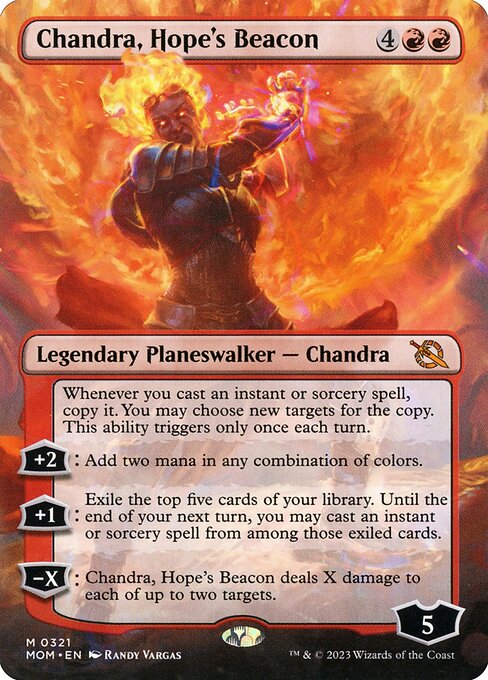 Chandra, Hope's Beacon — art by Randy Vargas