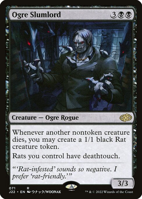 Ogre Slumlord — art by Woonak