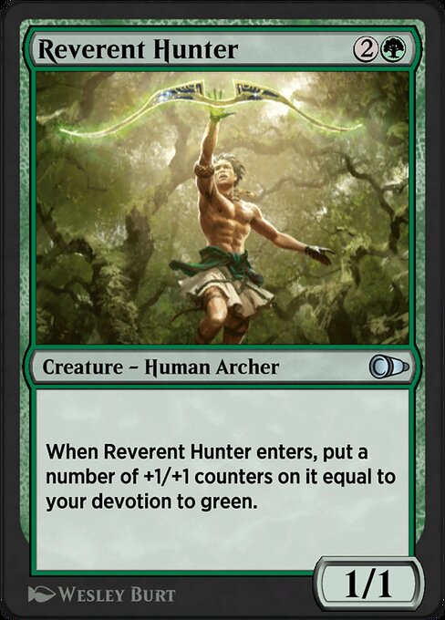 Reverent Hunter — art by Wesley Burt