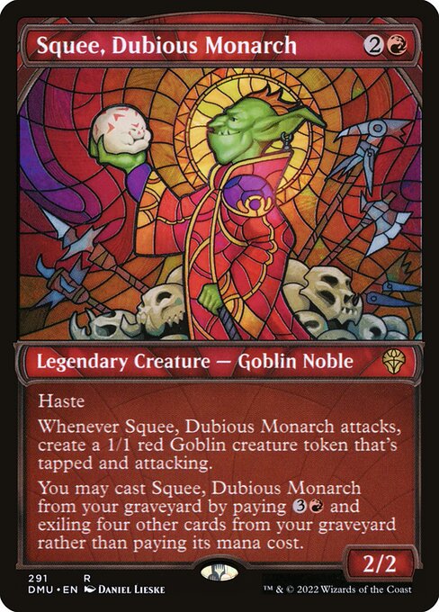 Squee, Dubious Monarch — art by Daniel Lieske