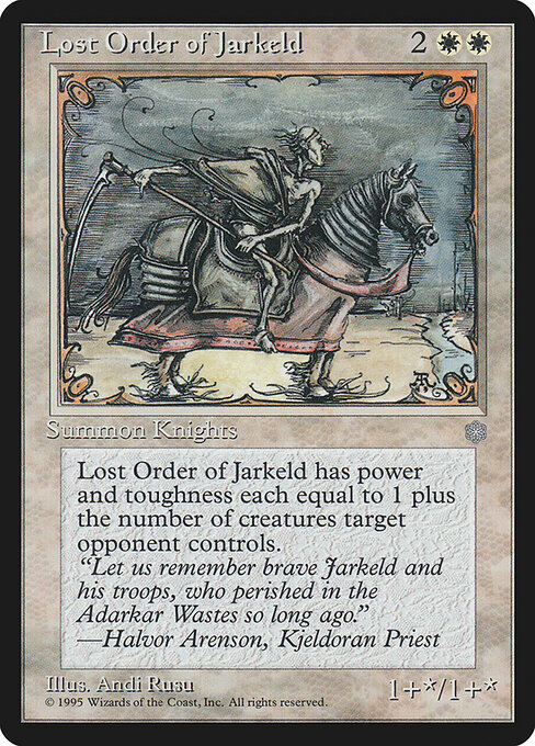 Lost Order of Jarkeld — art by Andi Rusu
