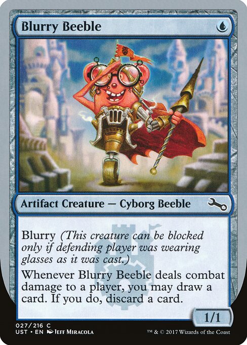 Blurry Beeble — art by Jeff Miracola