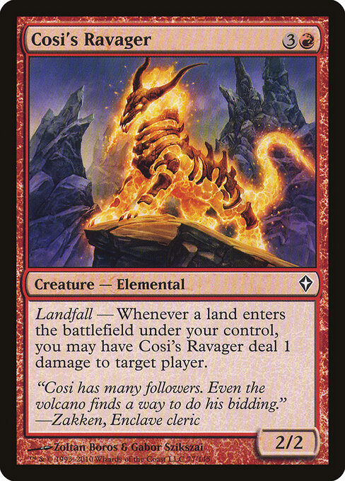 Cosi's Ravager — art by Zoltan Boros & Gabor Szikszai