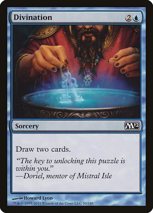 Divination — art by Howard Lyon