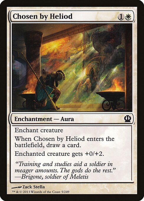 Chosen by Heliod — art by Zack Stella
