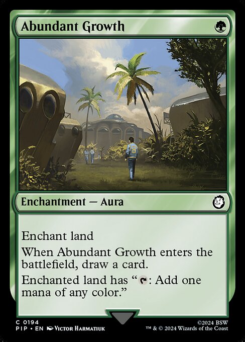 Abundant Growth — art by Victor Harmatiuk
