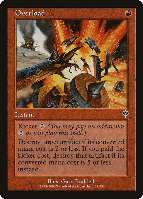 Overload — art by Gary Ruddell