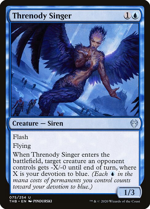 Threnody Singer — art by PINDURSKI