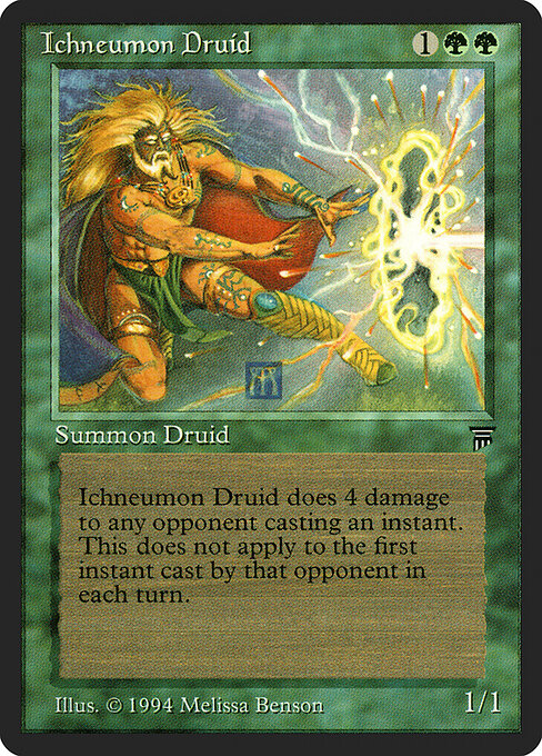 Ichneumon Druid — art by Melissa A. Benson