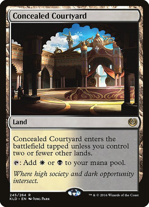 Concealed Courtyard — art by Jung Park