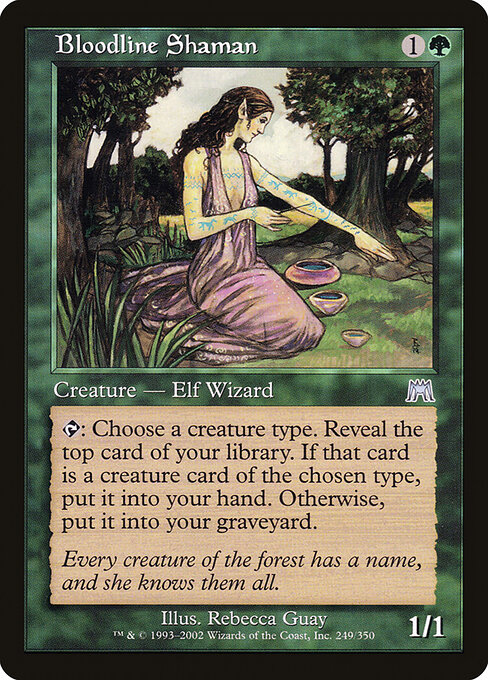 Bloodline Shaman — art by Rebecca Guay