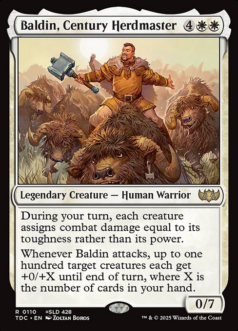 Baldin, Century Herdmaster — art by Zoltan Boros