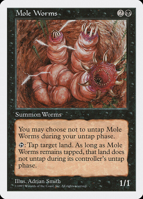 Mole Worms — art by Adrian Smith