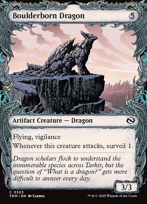 Boulderborn Dragon — art by Cabrol