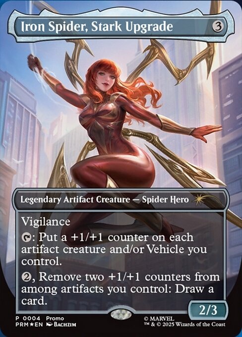 Iron Spider, Stark Upgrade — art by Bachzim