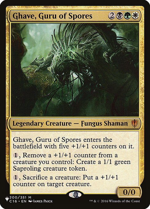 Ghave, Guru of Spores — art by James Paick