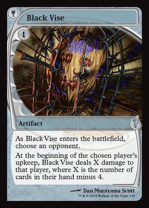 Black Vise — art by Dan Murayama Scott